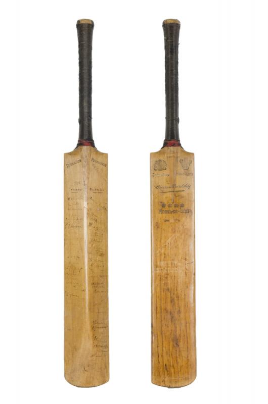 The Bat that Started the Bradman Revolution